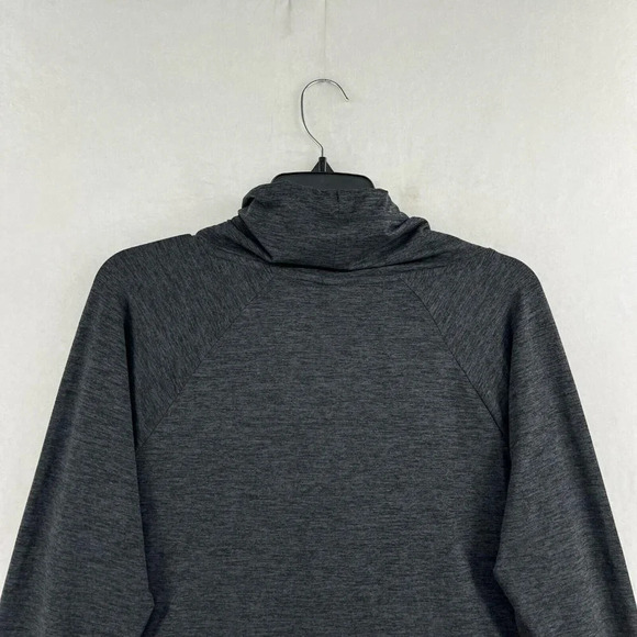 Member's Mark Shirt Women's Sz M Gray Favorite Soft Funnel Neck Pullover - Picture 8 of 11